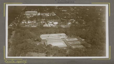 Saigon Sports Club seen from above circa 1930